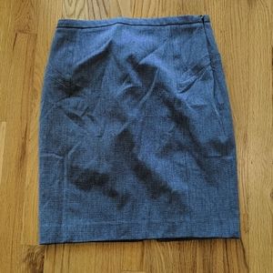 Express grey pencil skirt